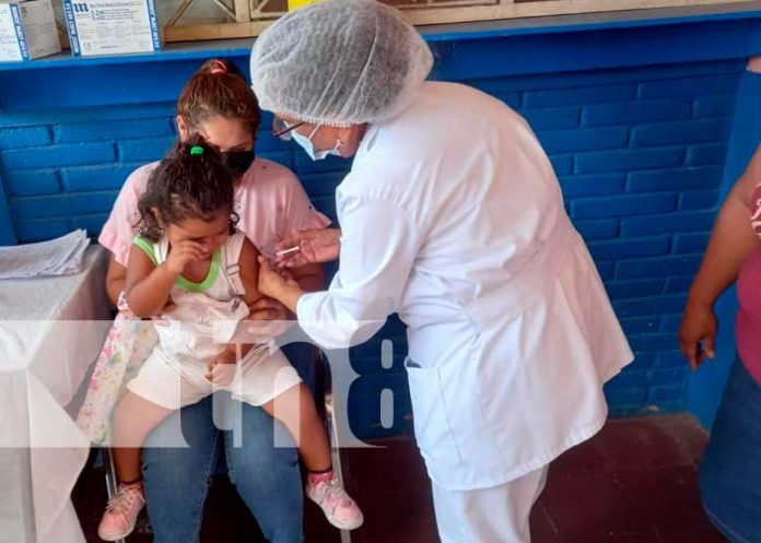 Jornada para aplicar vacunas en Chichigalpa, Chinandega