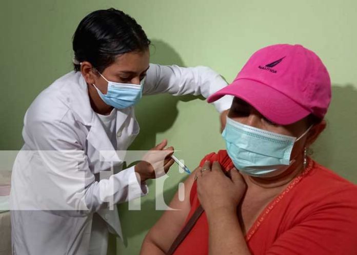 Jornada de vacunación contra el COVID-19 en Masaya