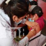 Familias de Matiguás y Río Blanco acuden por su vacuna contra el COVID-19 Jornada de vacunación en Matiguás y Río Blanco