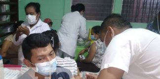 Aplicación de vacuna AstraZeneca para población en Boaco