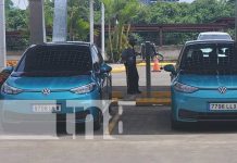Vehículos eléctricos que ingresan a Nicaragua