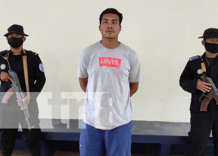 Captura de sujeto por homicidio en Waspam, Caribe Norte