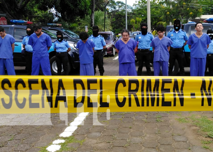 Delincuentes arrestados por robos y homicidios