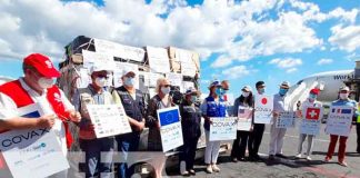 Nicaragua recibe más de 130 mil vacunas para prevenir el COVID-19
