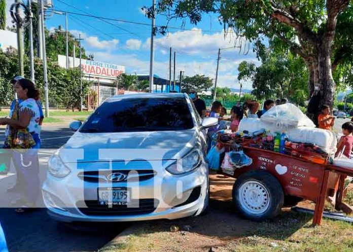 1 Conductor provoca fuerte accidente de tránsito en Managua