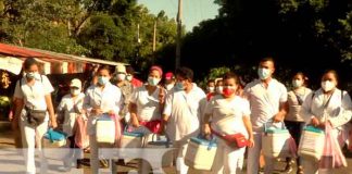 Todo un éxito la cobertura casa a casa contra el COVID-19 en Managua