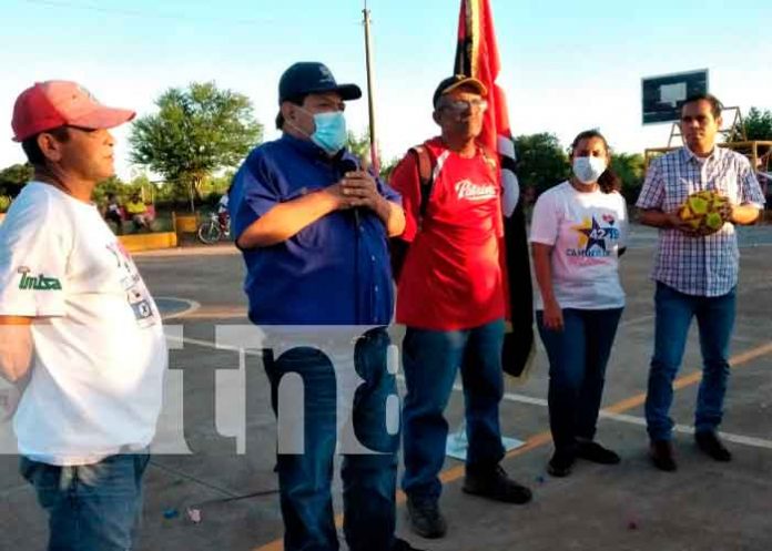 Realizan remodelación en Cancha Multiusos de Managua
