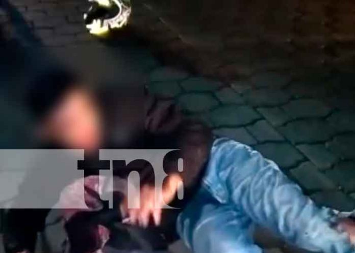 Accidente de tránsito en Chontales deja dos motociclistas lesionados