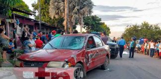 Fallece motociclista en los semáforos de los Mil Metros, Managua
