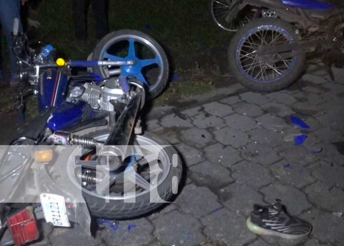 Un caballo provoca accidente de tránsito entre motocicletas en Ometepe