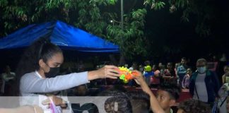 Ometepe: Familias de la Flor disfrutan de una noche navideña