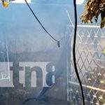 Voraz incendio consume una vivienda en la zona 4 de Ciudad Sandino, Managua Voraz incendio consume una vivienda en la zona 4 de Ciudad Sandino, Managua