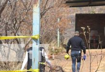 18 cuerpos fueron descubiertos en fosas clandestinas en Sonora, México 18 cuerpos cubiertos con cal en fosas clandestinas en Sonora, México