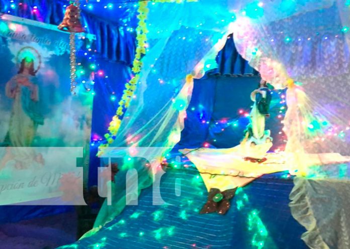 Jalapa instala altares a la Purísima Concepción de María