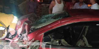 Aparatoso accidente en Santo Tomas Chontales