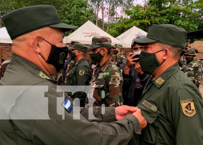Conmemoran el Día del Soldado de la Patria en Juigalpa