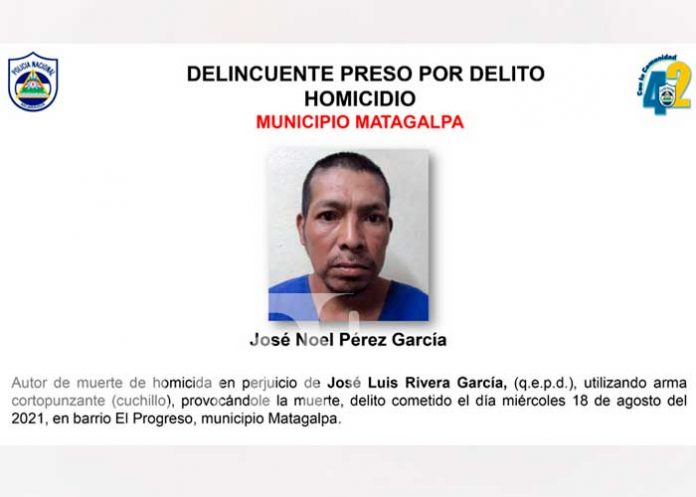 Matagalpa: Policía Captura a 11 Sujetos en Diversos planes de seguridad