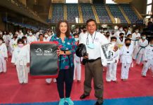 Jóvenes de Managua reciben equipos deportivos Jóvenes de Managua reciben equipos deportivos en la disciplina de Taekwondo