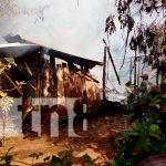 Incendio deja cuantiosas pérdidas materiales en La Dalia Incendio deja cuantiosas pérdidas materiales en La Dalia