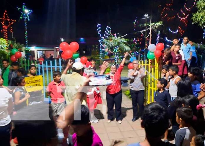Ya llegó la navidad hasta Nueva Segovia