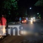Motociclista muere tras colisionar contra ciclista en Managua Motociclista muere tras colisionar contra ciclista