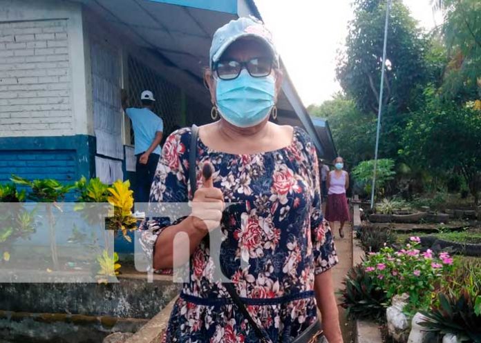 Ágil y fluido proceso electoral de elecciones generales en Moyogalpa