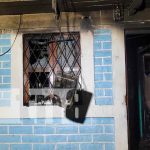 Registran un incendio en un barrio de Managua