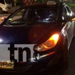 Mujer termina lesionada al ser atropellada por un taxi en Juigalpa