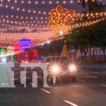 Managua iluminada y lista para recibir el mes de Diciembre