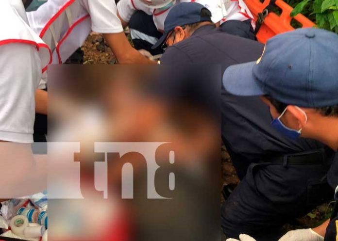 2 Motociclista lesionado tras accidente de tránsito en Juigalpa