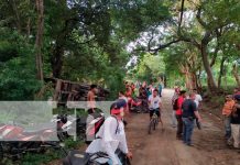 Vuelco de camión deja daños materiales en la Isla de Ometepe Vuelco de camión deja daños materiales en la Isla de Ometepe