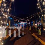 Inauguran ornamentación navideña en Jinotega