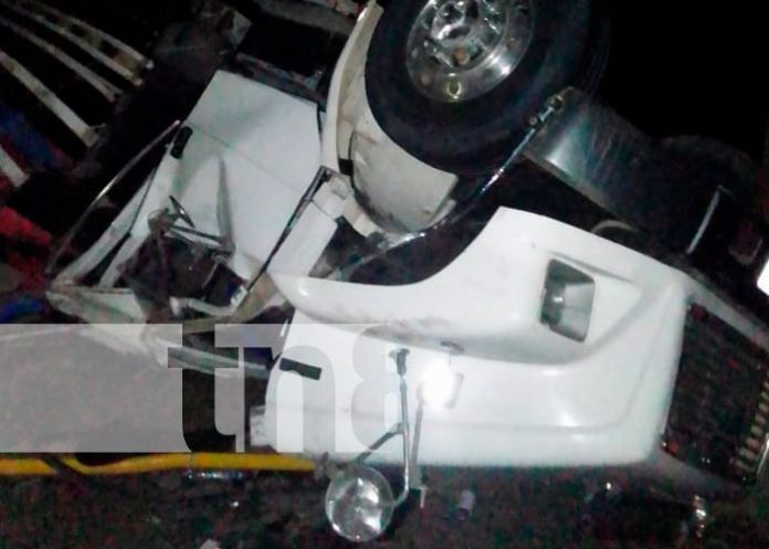 Aparentemente fallas mecánicas originó un accidente en Quilalí
