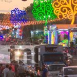 Managua se llena de alegría, luz y color con altares en Avenida Bolívar
