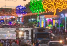 Managua se llena de alegría, luz y color con altares en Avenida Bolívar Managua se llena de alegría, luz y color con altares en Avenida Bolívar