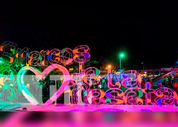 Inauguran zona selfie en San Marcos, Carazo