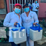 Nicaragua inicia Jornada de Vacunación casa a casa contra el COVID-19 Médicos y enfermeras listos para la jornada de vacunación
