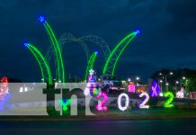 ¡Managua ya se iluminó con el ambiente navideño! Managua ya se iluminó con el ambiente navideño
