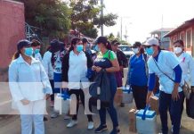 Jornada de vacunación voluntaria casa a casa en Managua
