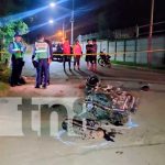 Fallece motocilcista en Masaya