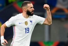 Benzema «no será excluido de los Bleus» dice Le Graët celebración, karim, benzema, futbol,