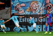 Barcelona empata ante el Celta tras desaprovechar tres tantos de ventaja celta, vigo, barcelona, aspas,