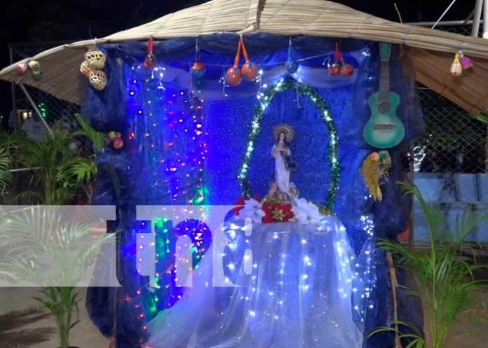 Bello altar en Ometepe