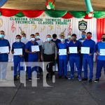 Reos egresan de cursos técnicos en Matagalpa