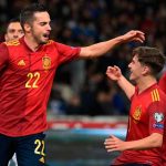 España da un pasito en Grecia hacia Catar-2022 pablo, sarabia, españa, futbol, fifa,