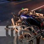 Falta de cortesía provoca accidente y deja 2 personas lesionadas en Managua Accidente de tránsito en Managua
