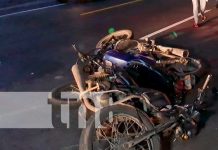 Accidente de tránsito en Managua