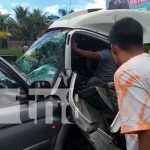Fuerte accidente de tránsito en Estelí