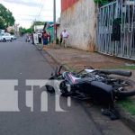 Disminuyen lesionados y se mantienen los fallecidos por accidentes en Nicaragua Accidente de tránsito en Managua, Nicaragua