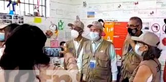 Conjunto de acompañantes electorales en Nicaragua